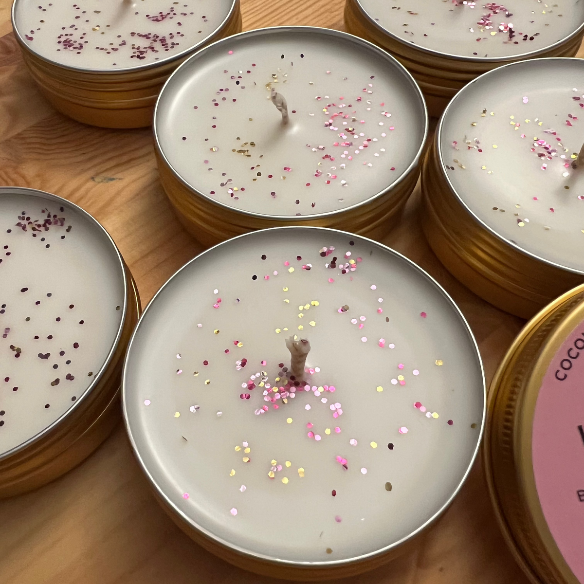 Happy Birthday Candle- Pink
