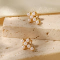 18K STAINLESS STEEL TARNISH FREE STUD EARRINGS