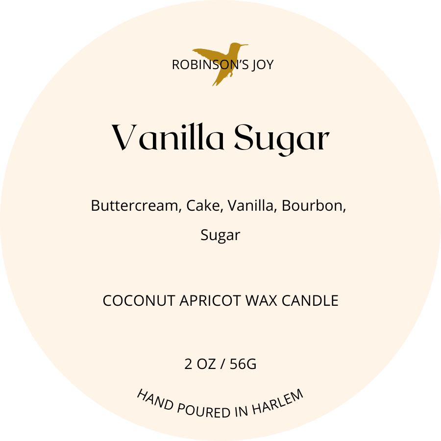 Vanilla Sugar- Signature Collection Tin 2oz Travel Candle