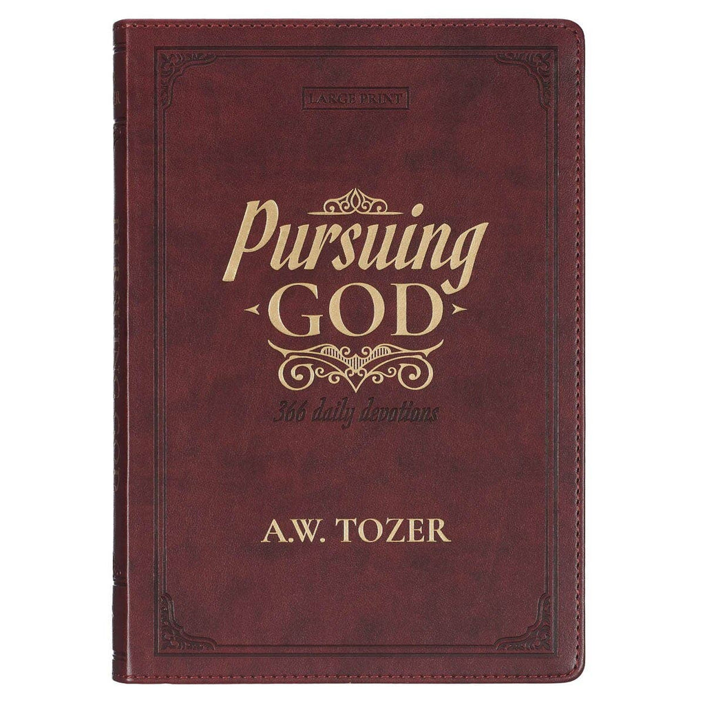 Devotional Pursuing God LP Faux leather