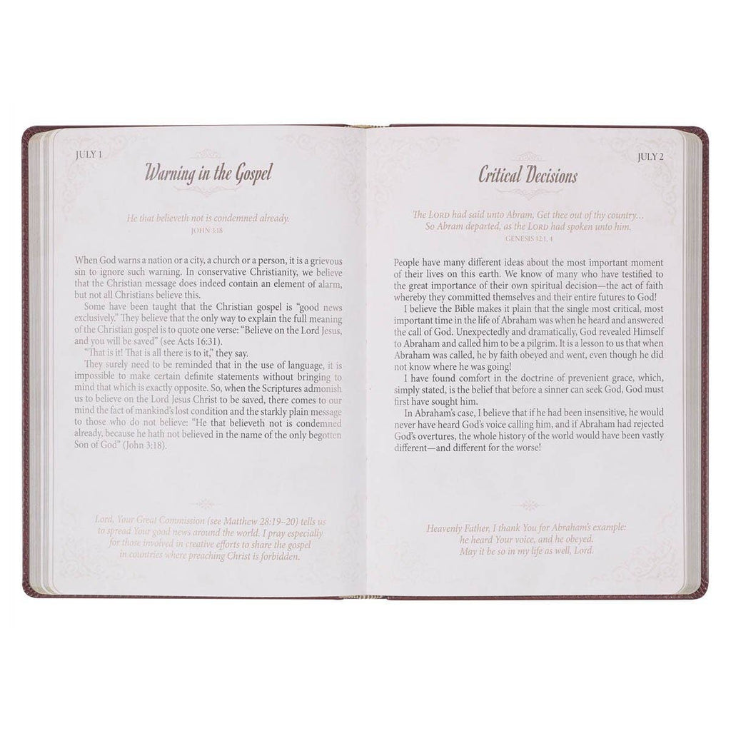 Devotional Pursuing God LP Faux leather