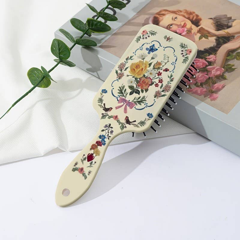 Fairy Tale Floral Detangle Hair Brush