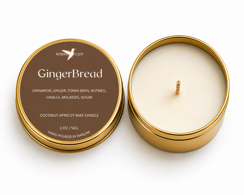 Gingerbread 2oz Travel Candle