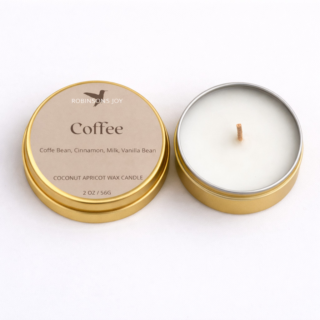 Coffee 2oz Travel Candle- Signature Collection