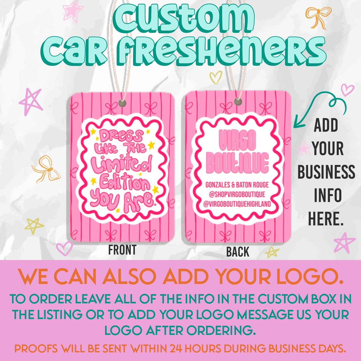Strawberry quilt car fresheners, spring felt freshie