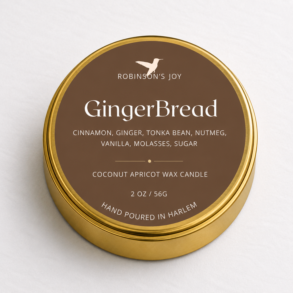 Gingerbread 2oz Travel Candle