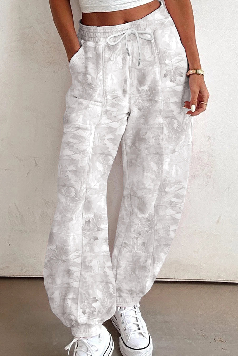 Bone Woodland Camo Jogger Pants